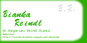 bianka reindl business card